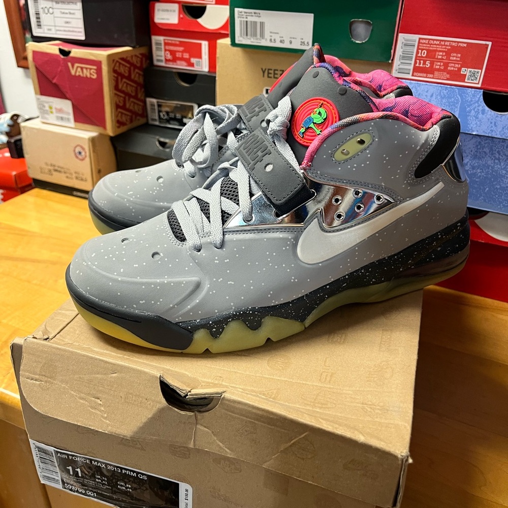 Nike Air Force Max PRM QS All Star Game 597799 001 AS Rayguns Area 72 SZ:11